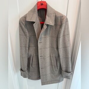 Full Cashmere Isaia Car Coat